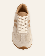 Chamberí · Zapatilla Retro Running de Efecto Ante - zapatos de mujer Calenzo