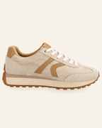 Chamberí · Zapatilla Retro Running de Efecto Ante - zapatos de mujer Calenzo