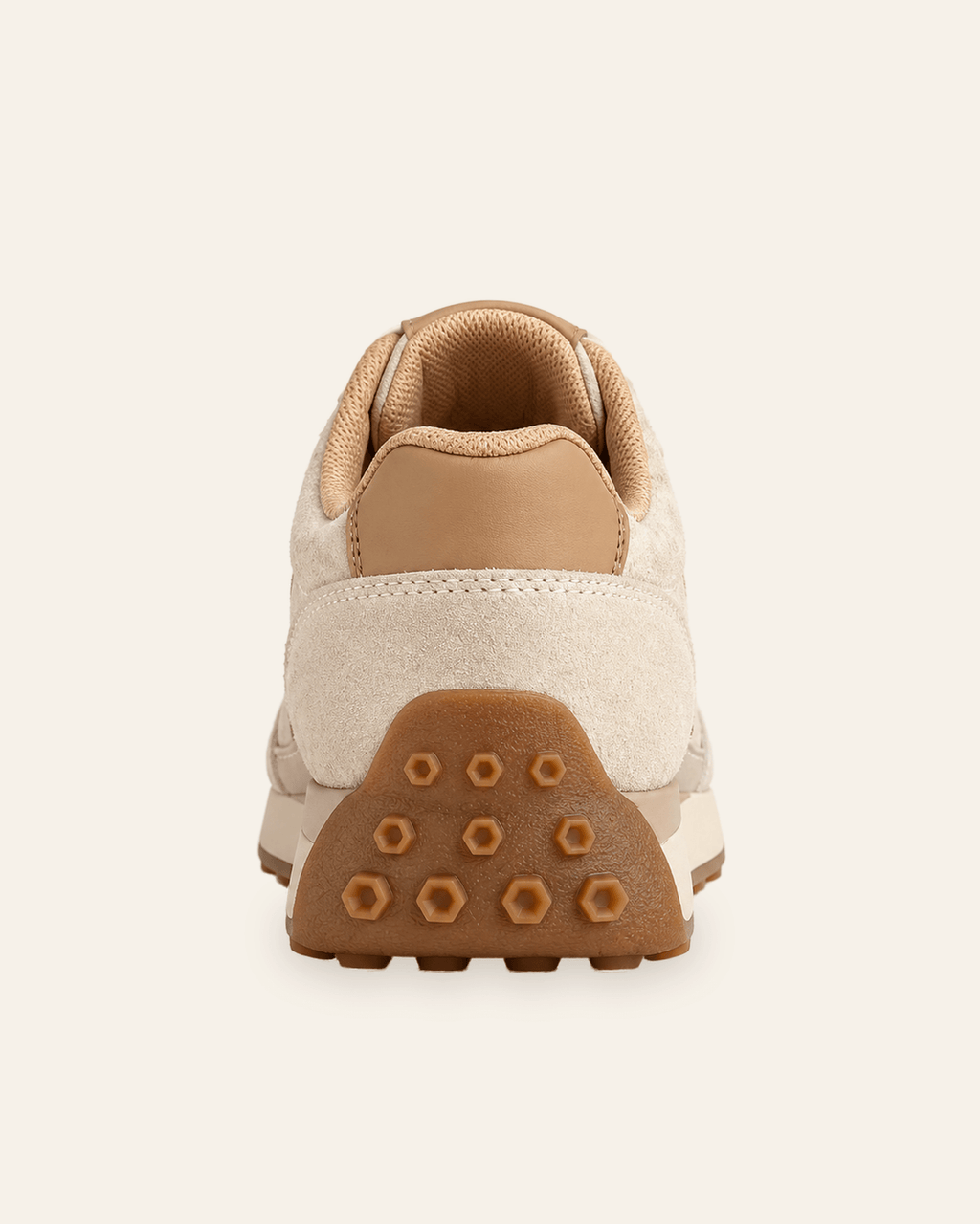 Chamberí · Zapatilla Retro Running de Efecto Ante - zapatos de mujer Calenzo