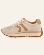 Chamberí · Zapatilla Retro Running de Efecto Ante - zapatos de mujer Calenzo