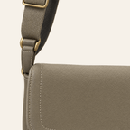 Goya · Bolso Bandolera con Cierre Dorado — Gris y Kaki - zapatos de mujer Calenzo
