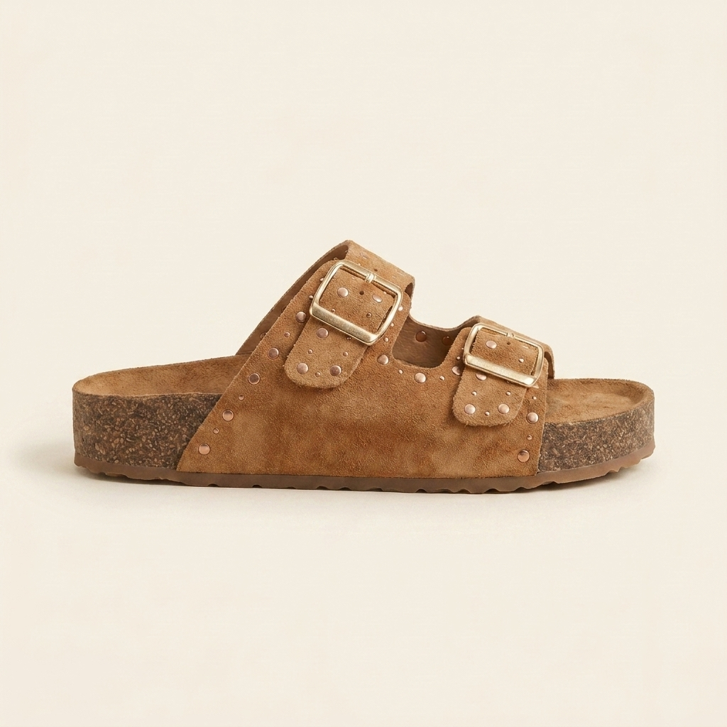 Sandalia bio camel - perfil