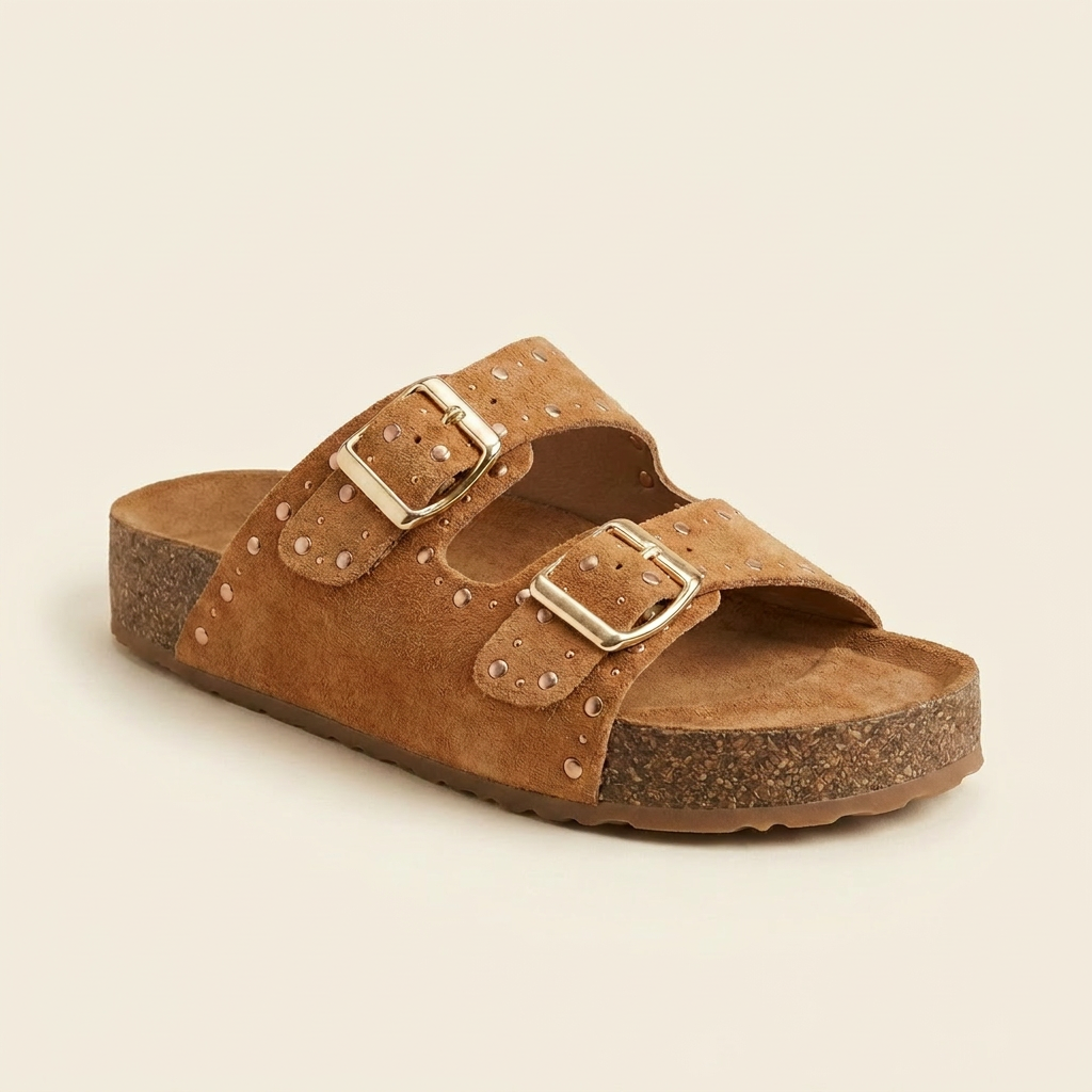 Sandalia bio camel - cenital