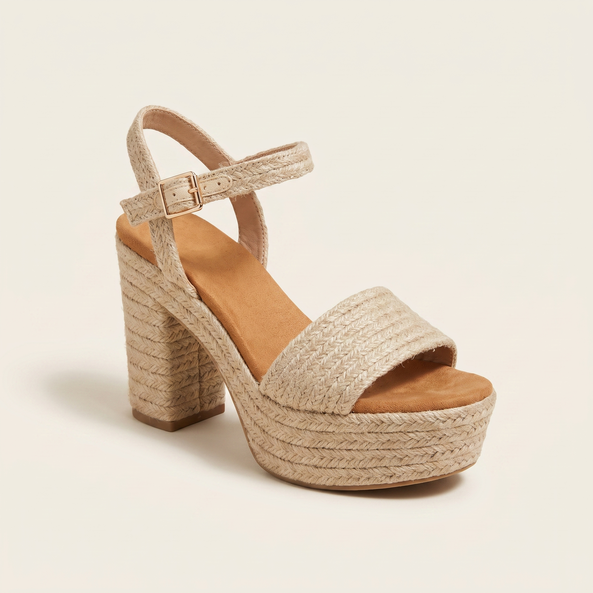 Nerea cuña esparto Beige - principal