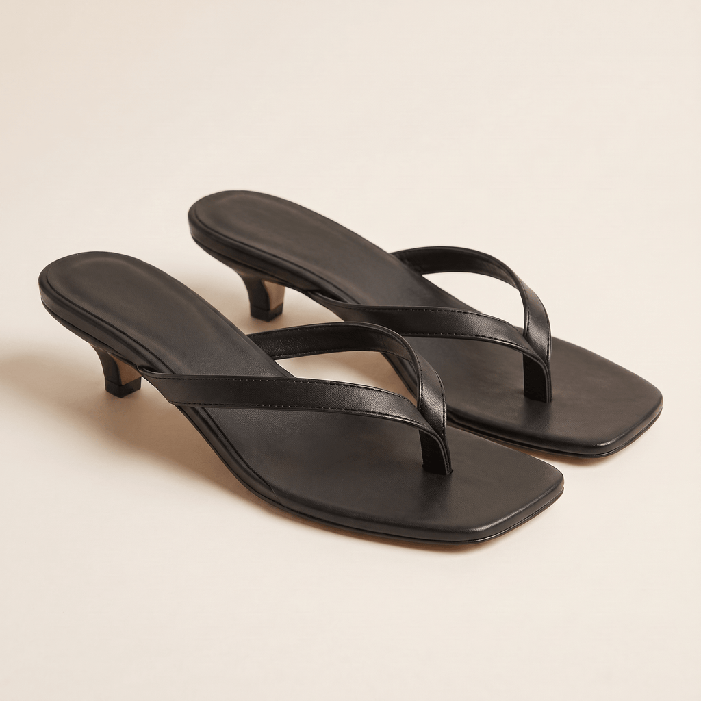Jana · Sandalia de Dedo con Tacón Kitten - zapatos de mujer Calenzo