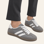 Maia · Zapatillas Retro de Tejido y Ante - zapatos de mujer Calenzo