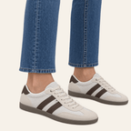 Maia · Zapatillas Retro de Tejido y Ante - zapatos de mujer Calenzo