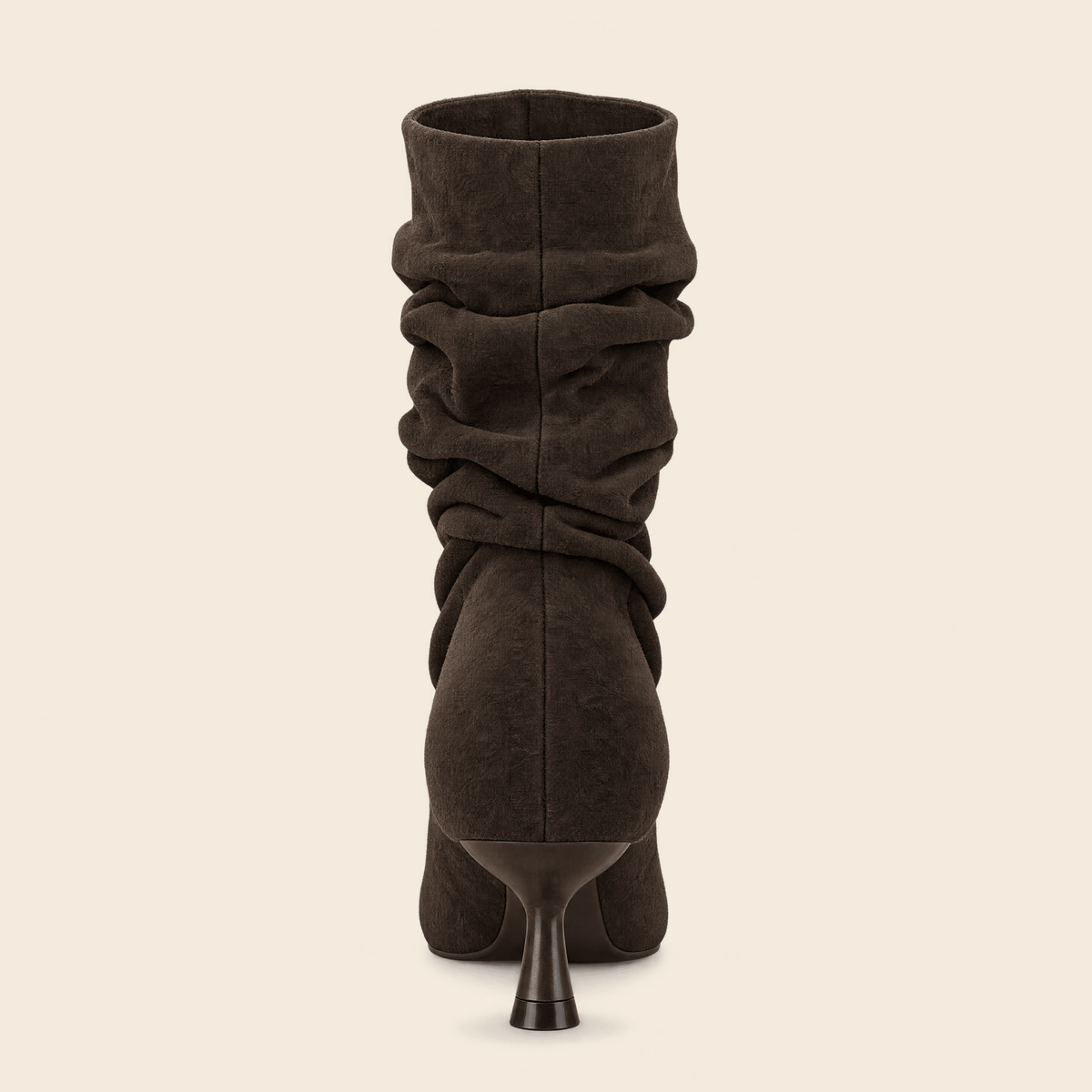 Mireia · Bota Slouch de Ante con Tacón Kitten - zapatos de mujer Calenzo