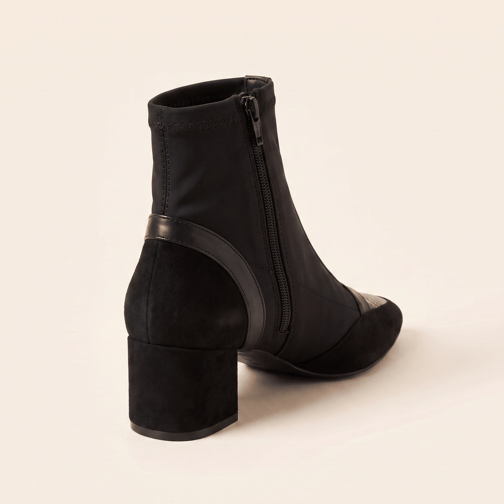 Nadia · Botín de Punta Fina con Cremallera - zapatos de mujer Calenzo